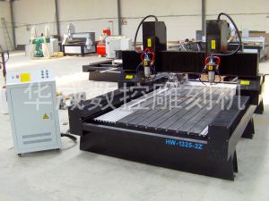 鹤岗兴山区双头立体多功能石材雕刻机HW-1325-2Z